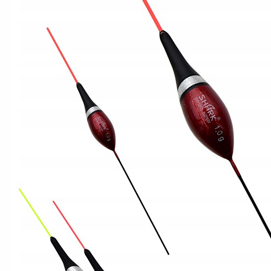 SHARK Balsa Dobbelvisser Dobber 1.0g / 14cm - Topkwaliteit