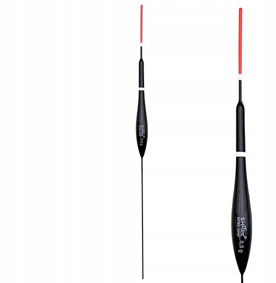 Shark Balsa Dobber 0,5g - 19,5cm - Hoge Kwaliteit Vissersdobber