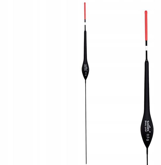 Shark Balsa Dobber 0,5g - 20cm, Vaste Hengel, Hoge Kwaliteit