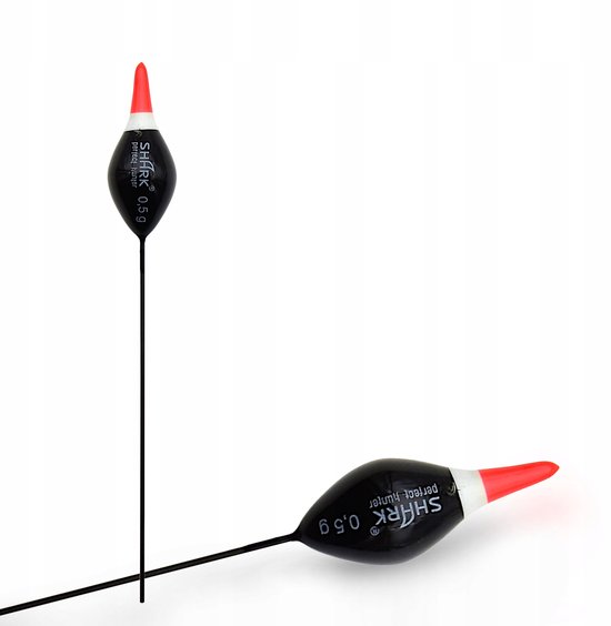 Shark Balsa Dobber 0,5g / 9,5cm - Hoge Kwaliteit Dobber