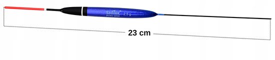Shark Balsa Dobber 2.5g / 23cm - Perfecte Kwaliteit voor Vissers