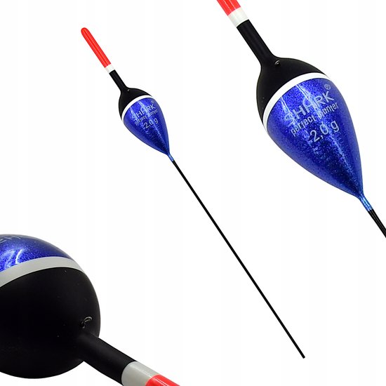 SHARK Balsa Dobber 2g / 16cm - Hoge Kwaliteit Vissersdobber