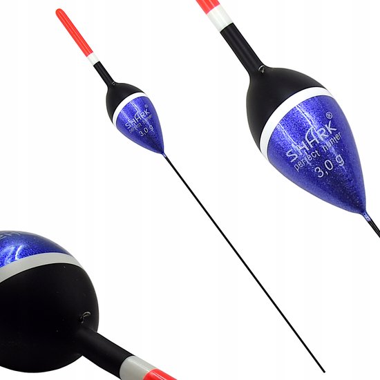 SHARK Balsa Dobber 3g / 17,5cm - Hoge Kwaliteit Vissersdobber