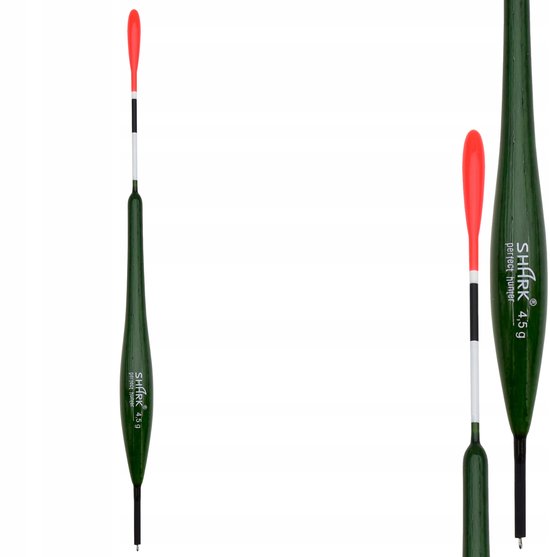 Shark Balsa Dobber 4.5g - 22.5cm, Groen Transparant