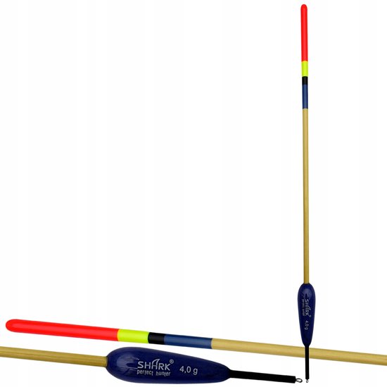Shark Balsa Dobber 4g / 27cm - Hoge Kwaliteit Vissersdobber