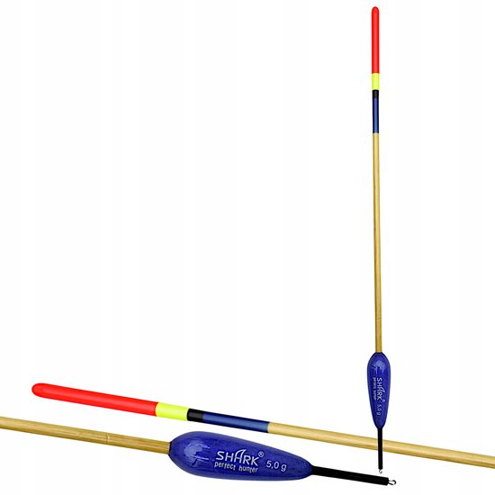 Shark Balsa Dobber Visserij 5g - 29.5cm Blauw Transparant