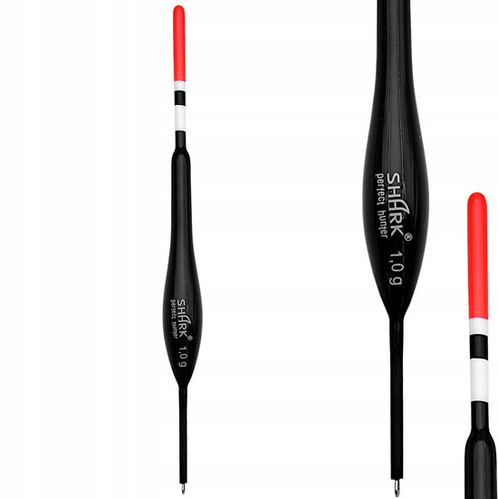 SHARK Balsa Doorvoer Dobber 1.0g / 13cm - Perfecte Kwaliteit