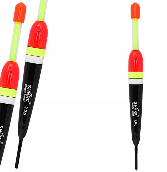 SHARK Balsa Doorvoer Dobber 2.0g / 15cm - Hoge Kwaliteit