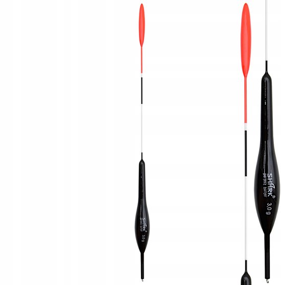 SHARK Balsa Doorvoer Dobber 3.0g - 24.5cm - Perfecte Kwaliteit