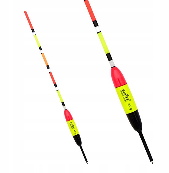 Shark Balsa Doorvoer Dobber 3.0g / 24cm - Perfecte Vangst