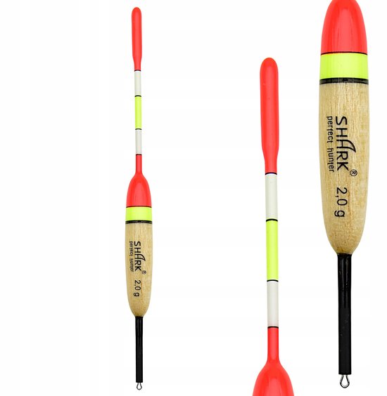SHARK Balsa Doorvoer Dobber Perfekt Hunter 2,0g / 15,5cm