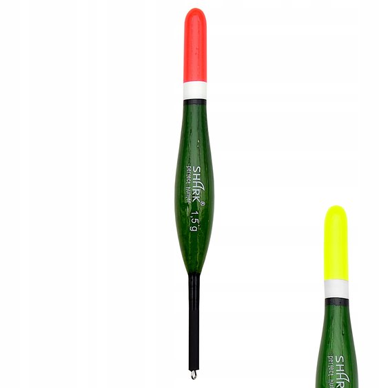 Shark Doorvoer Dobber Balsa 1.5g / 10cm - Perfecte Kwaliteit