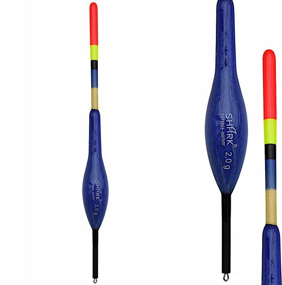 Shark Doorvoer Dobber Balsa 2.0g / 14.5cm - Perfecte Kwaliteit