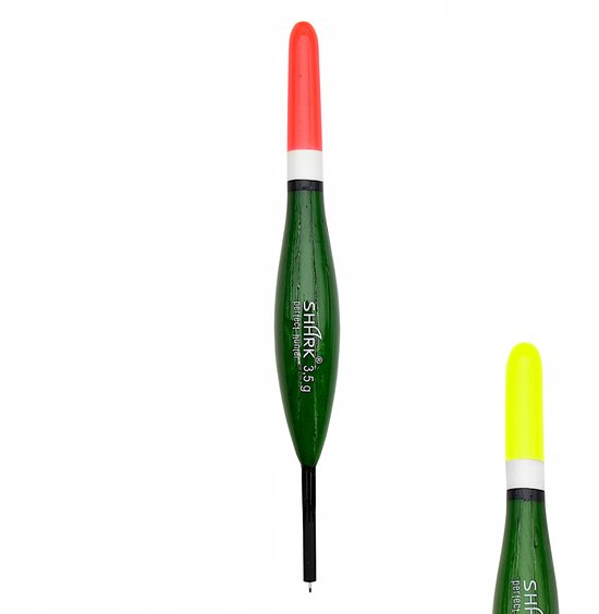 Shark Doorvoer Dobber Balsa 3,5g - 11,8cm Groen Transparant