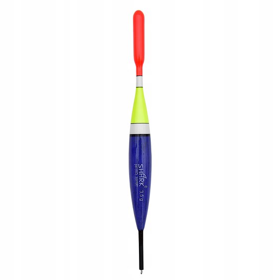 Shark Doorvoer Dobber Balsa 3,5g / 16cm - Perfecte Kwaliteit