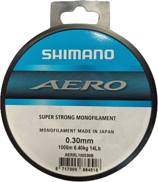 Shimano Aero Super Strong Monofilament | 1000m 0.33mm Bruin van Merkloos