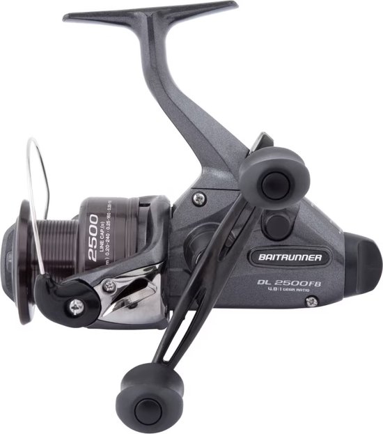 Shimano Baitrunner 2500 DL FB - Karpermolen - Slip voorop van Merkloos