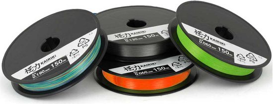 Shimano Fishing Kairiki 4 3000 M Draad Veelkleurig 0.315 mm van Merkloos