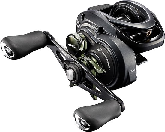 Shimano Fishing Reels Curado Mgl 70 K Baitcasting Molen Zwart Ratio: 8.1:1