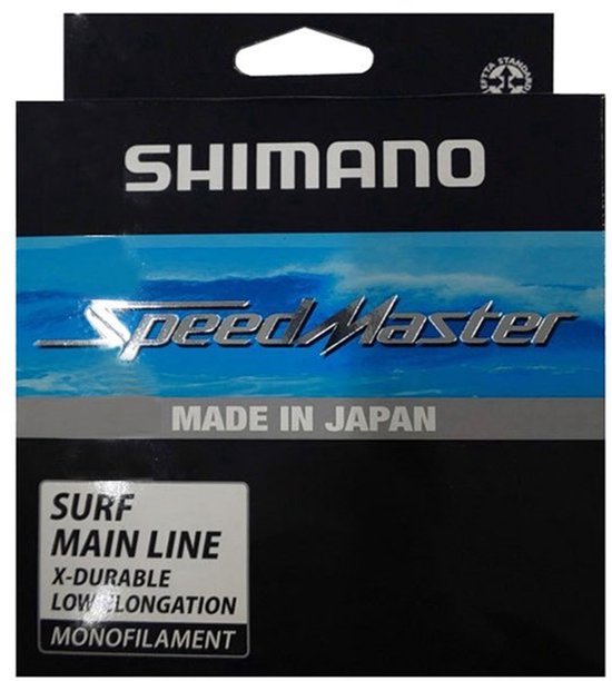 Shimano Fishing Speedmaster Surf Monofilament 300 M Transparant 0.200 mm