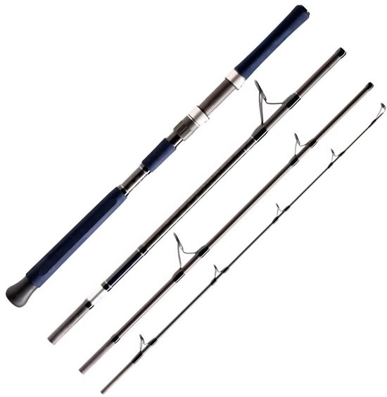 Shimano Fishing Stc Xr Blue Offshore Spinhengel Zilver 2.42 m / 60-120 g