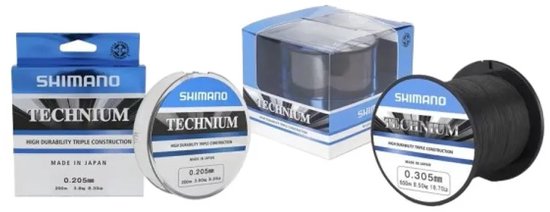 Shimano Fishing Technium A Monofilament 300 M Transparant 0.255 mm