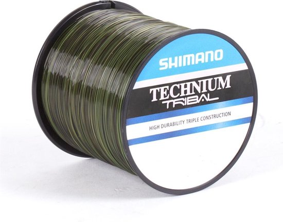 SHIMANO FISHING Technium Tribal - nylon vislijn - lage rek - 0.30mm 1100m van Shimano