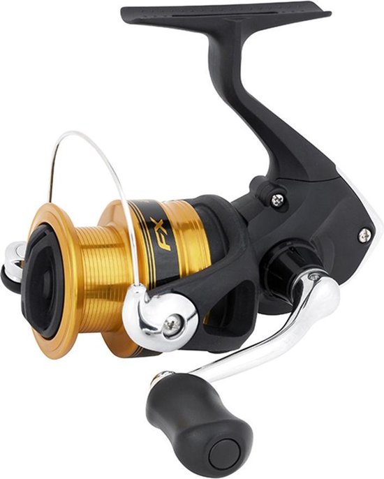 Shimano FX - C3000 FC - Molen - Slip Voorop - Goud - 250 gr - 5.0:1 lagers - Goud van Merkloos