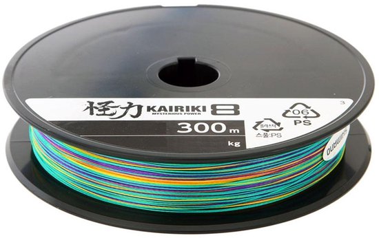 Shimano Kairiki 4 Braid | 300m 0.10 Mm Multi Color