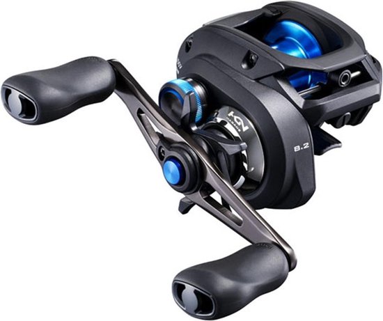 Shimano SLX DC 151 XG - Baitcasting Reel - Links van Shimano