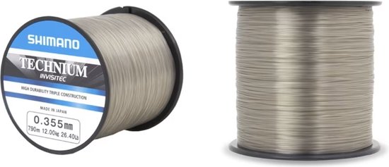 Shimano Technium Invisitec | Nylon Vislijn | 0.28mm | 1252m van Shimano