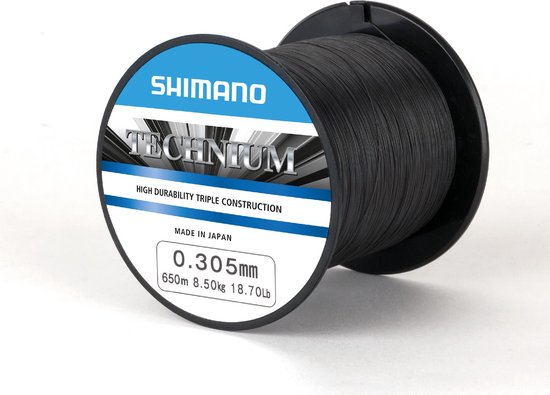 Shimano Technium Quarter Pound 0.305mm (1100m) Black van Merkloos