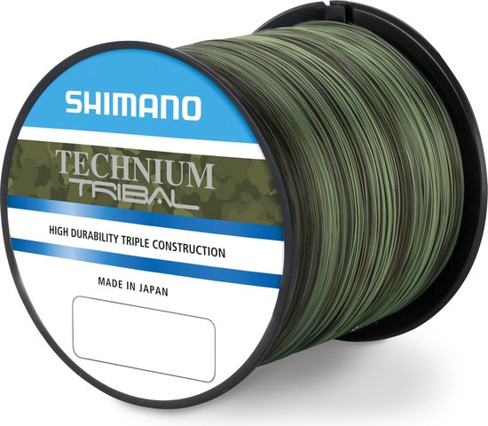 Shimano Technium Tribal | Nylon Vislijn | 0.305mm | 5000m van Merkloos