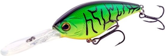 Shimano Yasei Cover Crank F MR Floating 50mm - 7.5g - diepte 1-2.5m - Kleur : Firetiger van Shimano