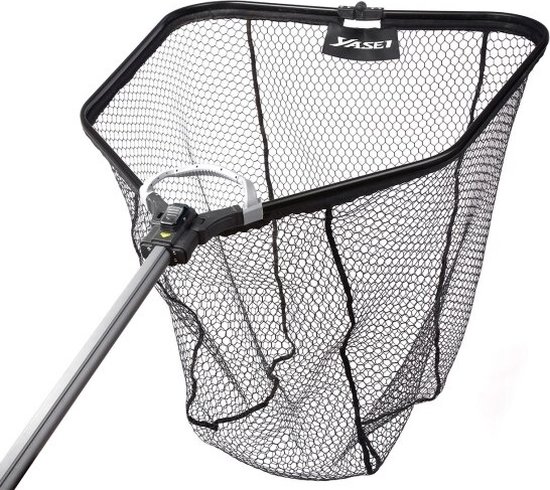 Shimano Yasei Single Hand Rubber Net Foldable Floating | Schepnet van Shimano
