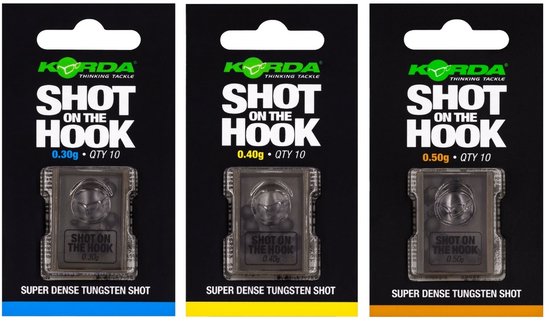 Shot on the hook Korda van Shot!