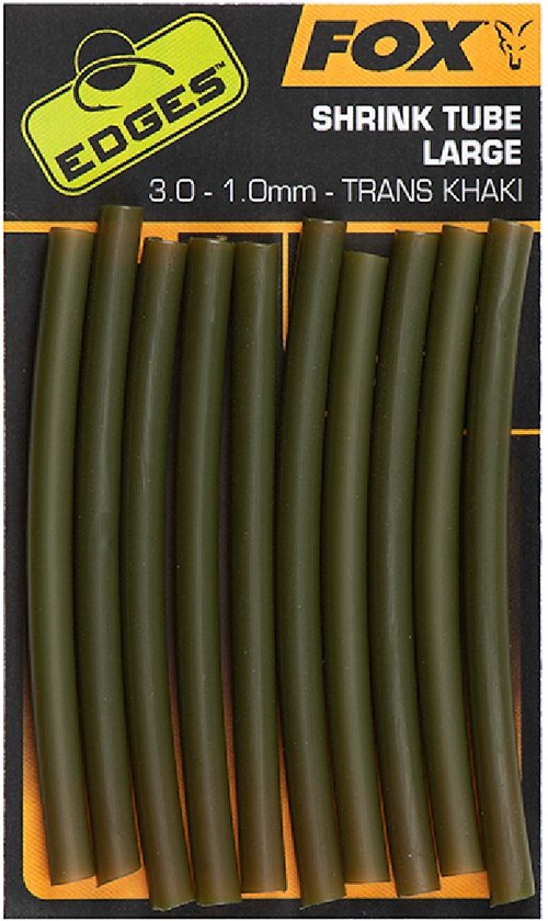 Shrink Tube Trans Khaki X10 Edges Fox van Fox