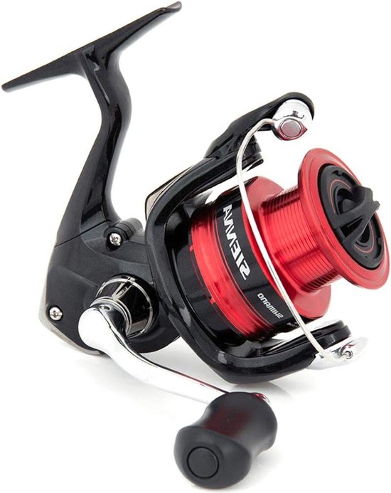 Sienna FG 2500 zwart - Spinhengel voor zoetwater vissen van Merkloos