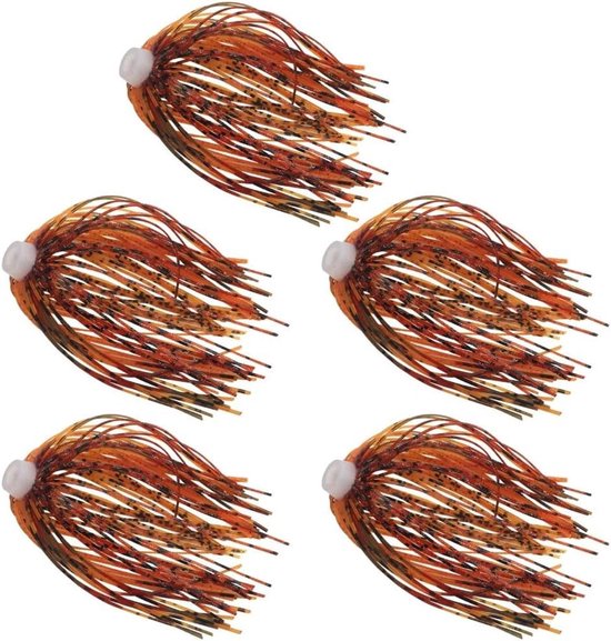 Silicone Skirts Fishing Lure Skirt for Spinnerbaits Bass Buzzbaits Fishing Jigs Craw Trailers Bass Skirts
