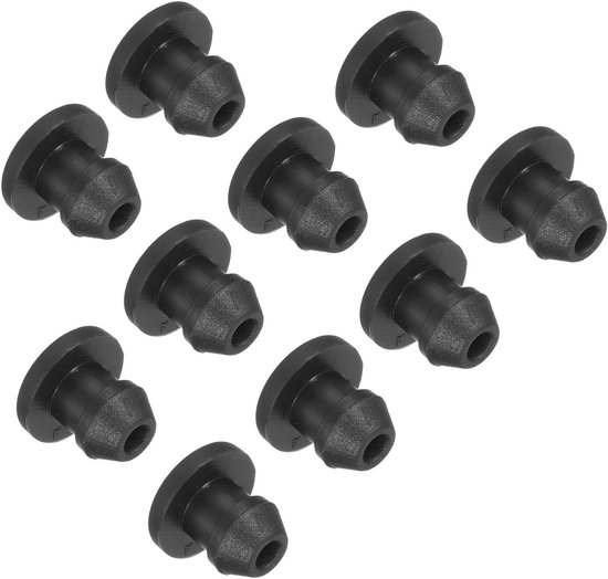 Silicone Stopper voor Waterdichte Afsluiting, Rubber Stopper, Blind Stopper, 4.5mm Diameter, Set van 50, Perfect voor DIY Projecten en Verpakking van Merkloos