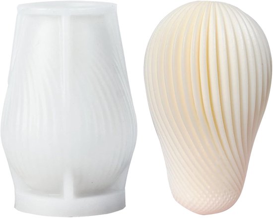Siliconen 3D lamp kaars siliconen vorm kaarsvormen voor het gieten van kaarsen vormen siliconen, gietvormen kaarsen voor het maken van geurkaars, aromastenen