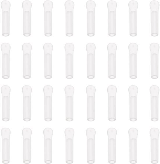 Siliconen Float Adapters - Vervangende Onderdelen - Transparant - 60 Stuks - Visgerei Accessoires - Geschikt voor Karper en Match Vissen