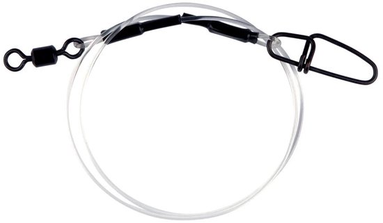 Skeater Fluorocarbon Pike Leaders | 30cm | 3 Stuks van Merkloos