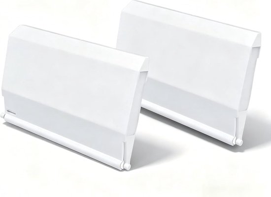 Skimmer Weir Baffle, 2 Stks Zwembad Skimmer Cover Weir Deur Flap Weir Montage Vervanging Kit voor Grond Zwembad, 19,5x14cm
