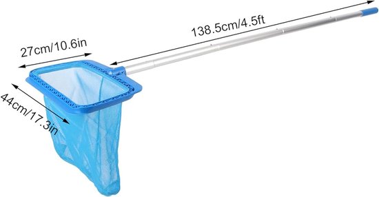 Skimmernet zwembad - fijn gaas van Merkloos