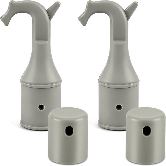 Skylight hooks 2 stuks - multifunctionele raamgrepen - voor veilig openen van dakramen - ShopVlot