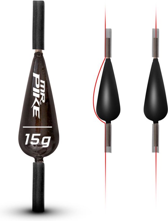 Slide Sinker Lead-free 3PCS Quantum Mr. Pike van Quantum