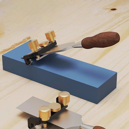 Slijplocator slijpgereedschap beitelslijpen mal houten beitelslijpen, voor ijzeren vijlen, platte schaar (zwart)