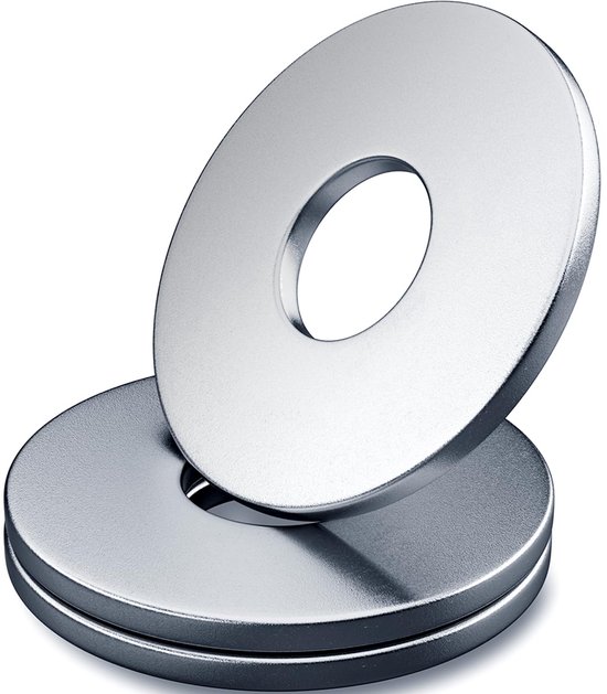 Sluitringen M6, HOLMOL M6 x 18mm carrosserieringen, 304 roestvrijstalen sluitringen, bijlageschijven 6mm voor schroeven, platte sluitringen voor schroeven en bouten