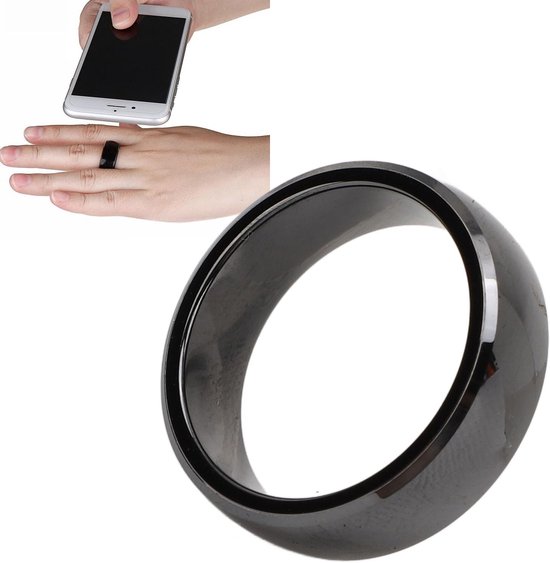 Smart Ring, Waterdichte Keramische NFC-vingerring, Allround Detectietechnologie, Draagbare Slimme Ring voor Toegangscontrole, Elektronische Betaling, Aanwezigheid
